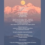 affiche Hatha Yoga au parc de la Baleine